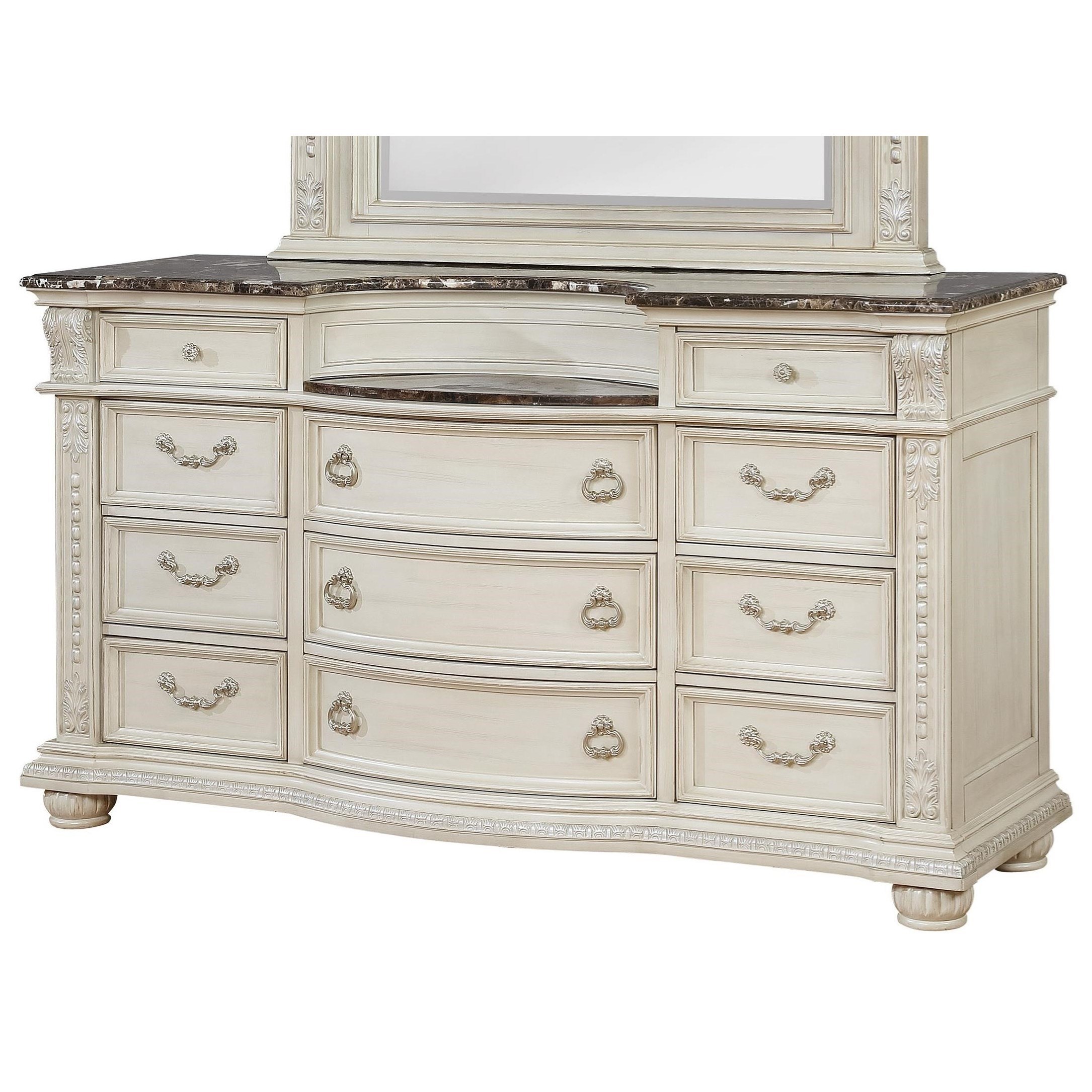 Stanley white outlet dresser